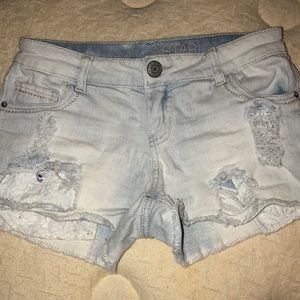 Juniors Jean Shorts